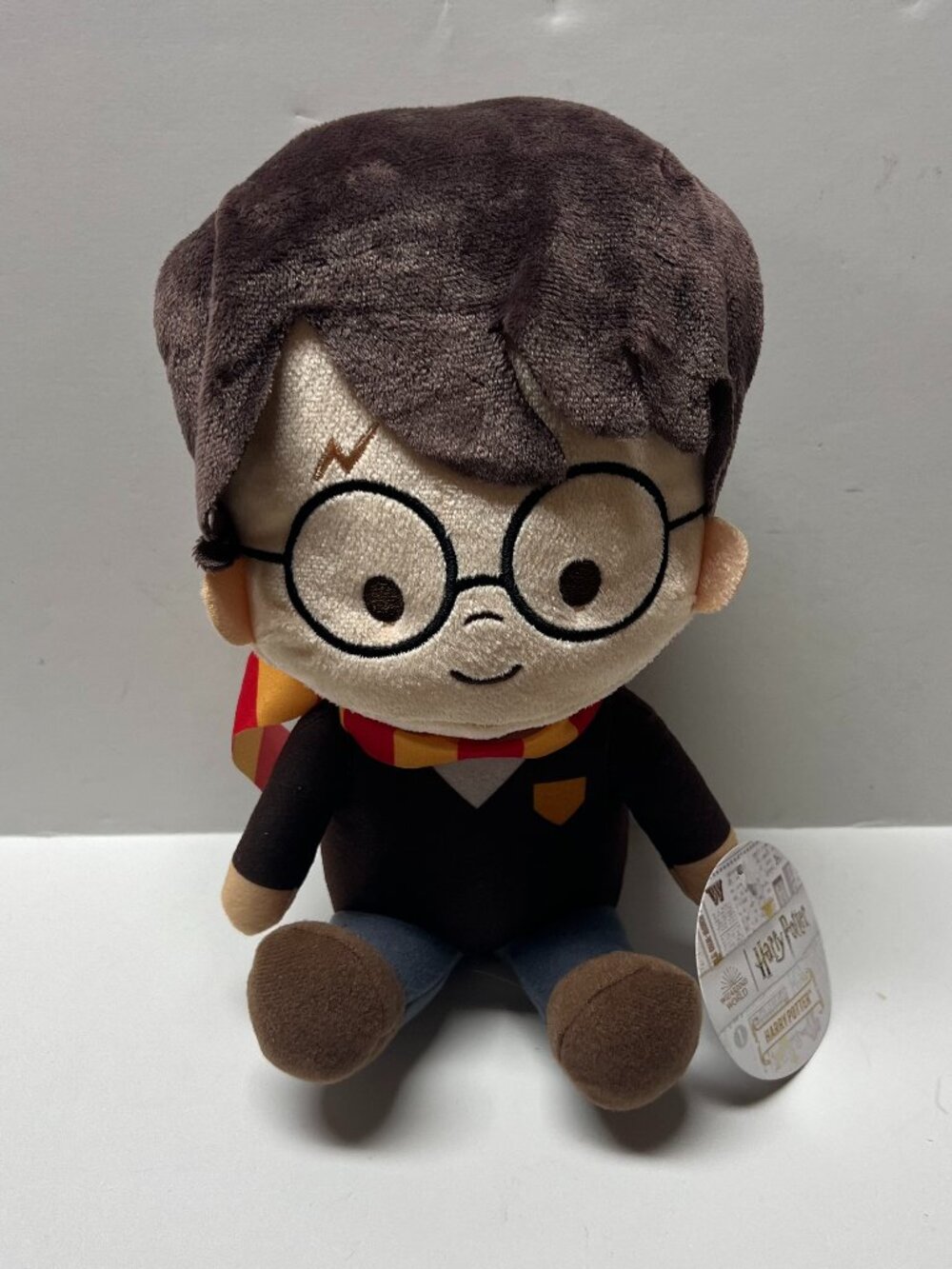 Harry Potter Plush Wizarding World Chibi Plush 10" Gryffindor Scarf NWT Doll